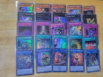 87 Holographic Shiney Yugioh Cards - Mint/Near Mint - ALL HOLOS - mostly 1st edition