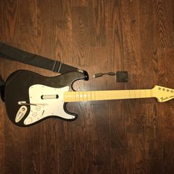 Rock Band 4 Fender Stratocaster Guitar with Dongle for PS5/PS4