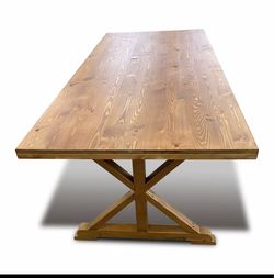 New Rustic Wood Event Tables