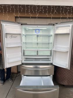 Lg stainless steel fridge