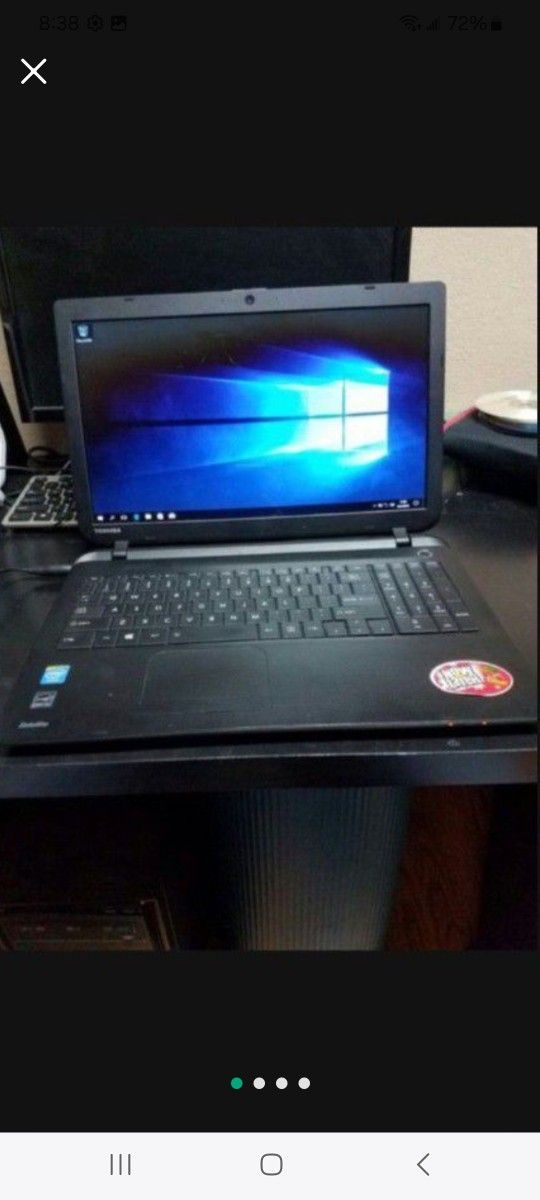 New model Very good conditions Toshiba Satellite laptop