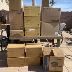 $10 for 14 Cardboard Boxes Great for Moving, Storing, Mailing, Shipping etc 