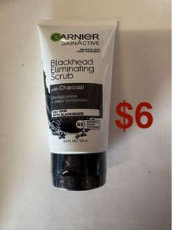Garnier SkinActive Blackhead Eliminating Charcoal Scrub