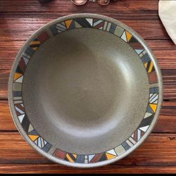 Retired Denby Marrakesh 11” Pasta Serving Bowl Dish