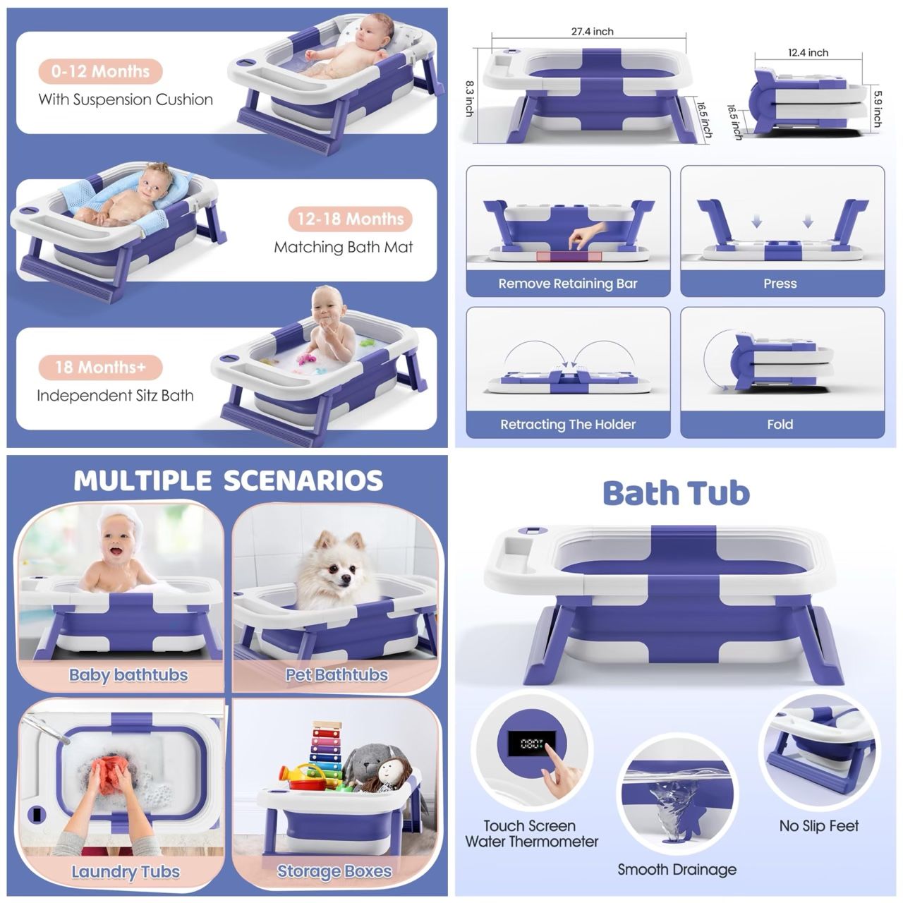 Baby Tub Temperature Tracker