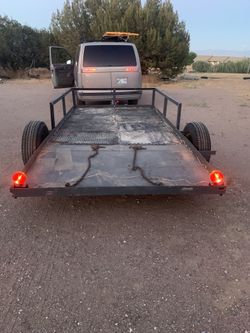 Trailer 13 By 6 Cargo Area,good Tires.,all Metal.