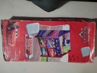 Disney Pixar Cars Book & Toy Organizer