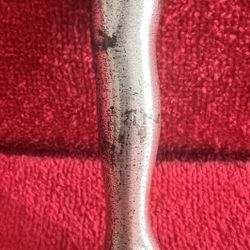 Vintage Tall Metal Silver/pewter Shapely Barefoot High Arch Heel Leg Lighter