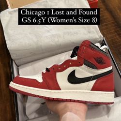 Air Jordan 1 Retro High OG GS ‘Chicago Lost & Found’ - Size 6.5Y