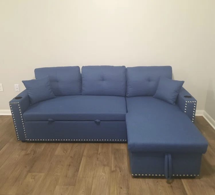 Blue Sectional