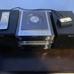 Deck With Cd Player And iPod Charger 