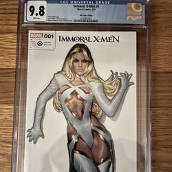 Marvel: Immoral X-Men #1 Variant Cover CGC 9.8 