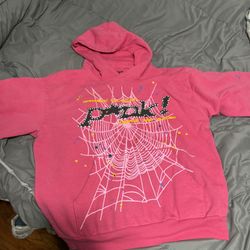 Pink Spider Hoodie