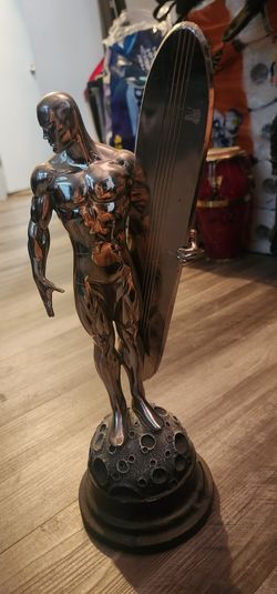 Chrome SILVER SURFER FULL SIZE OUT OF BOX 