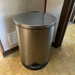 Stainless Steel Kitchen Garbage Can 