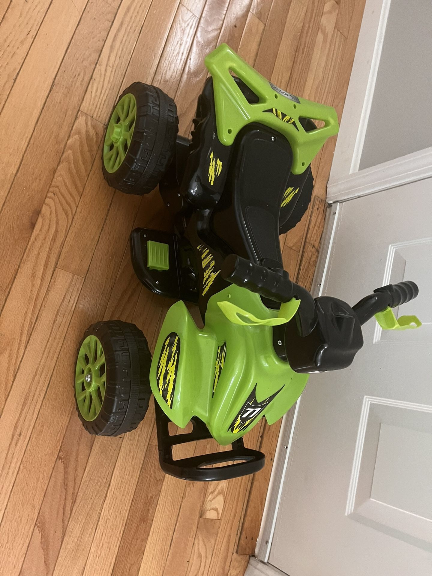 6 V Green Terrain Racer Atv Powered Kids Ride On