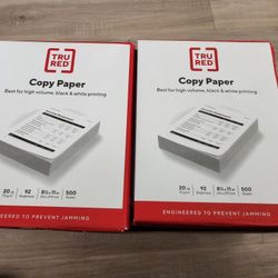 Box Of Printing Copy Paper 10 Reams