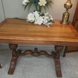 RARE TABLE DESK LIBRARY/ ENTRYWAY TABLE 