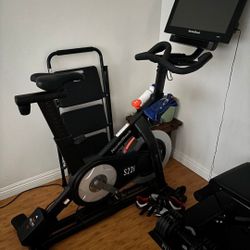 NordicTrack Commercial S22i Studio Cycle With 22" Touchscreen Unisex Cycling Shoes Size 9.5