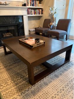 Ashley Large Walnut Coffee Table