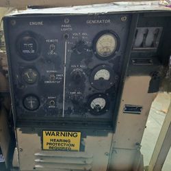 Gas / Electric generatorlarge Capacity! (Built For The U.S. Army)