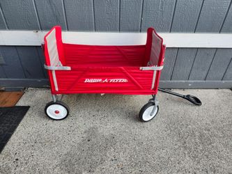Radio Flyer, Foldable EZ All-Terrain All-Terrain Truck for Kids, Red