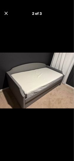 Twin Bed with mattress