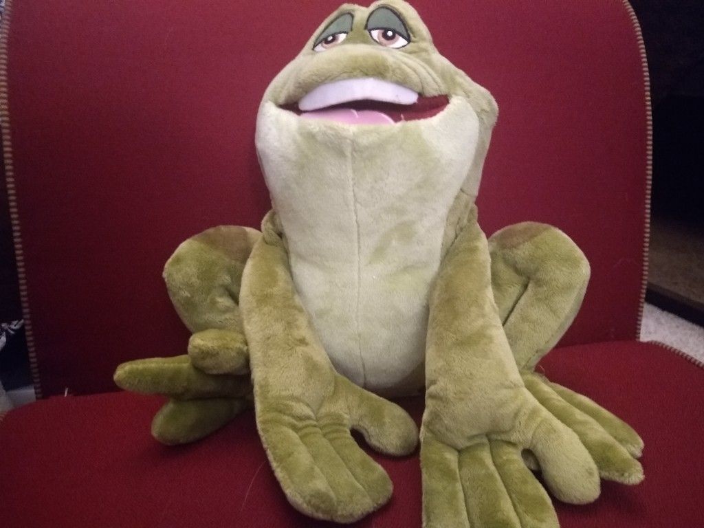 Disney Store exclusive The Princess and the Frog plush