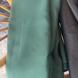 10 Hunter Green Rectangular Tablecloth 