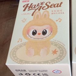 -2 Brand New Sealed Have A Seat Labubu-