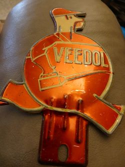VEEDOL Metal Sign