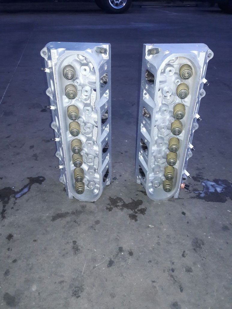 Good 823 Ls3 heads With 650 lift springs