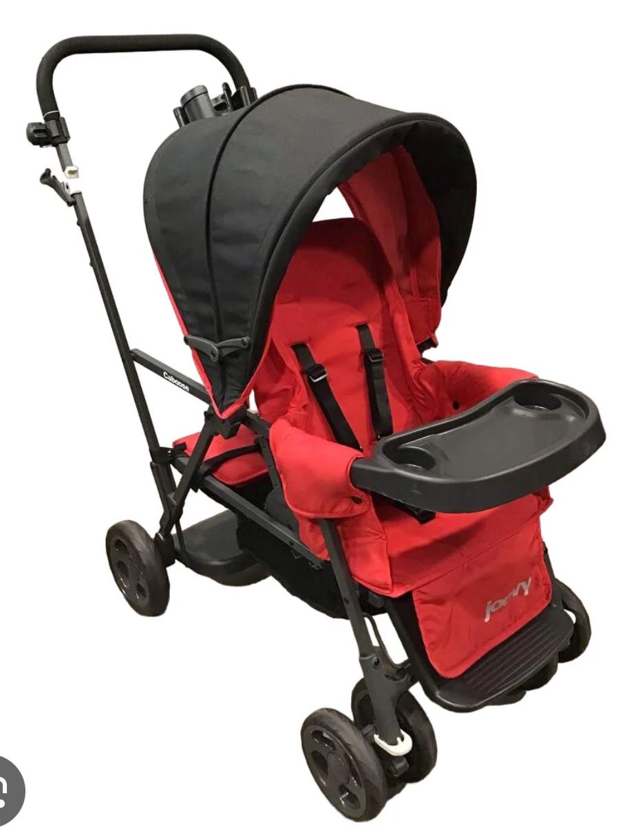 Joovy Caboose Sit To Stand Double Stroller