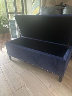 Ottoman-table, bought from  Bed and Bath Beyond six months ago. Originally paid $120.
