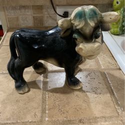 Vintage Walt Disney's Ferdinand the Bull Composite Chalkware