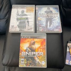 3 PS3 Games