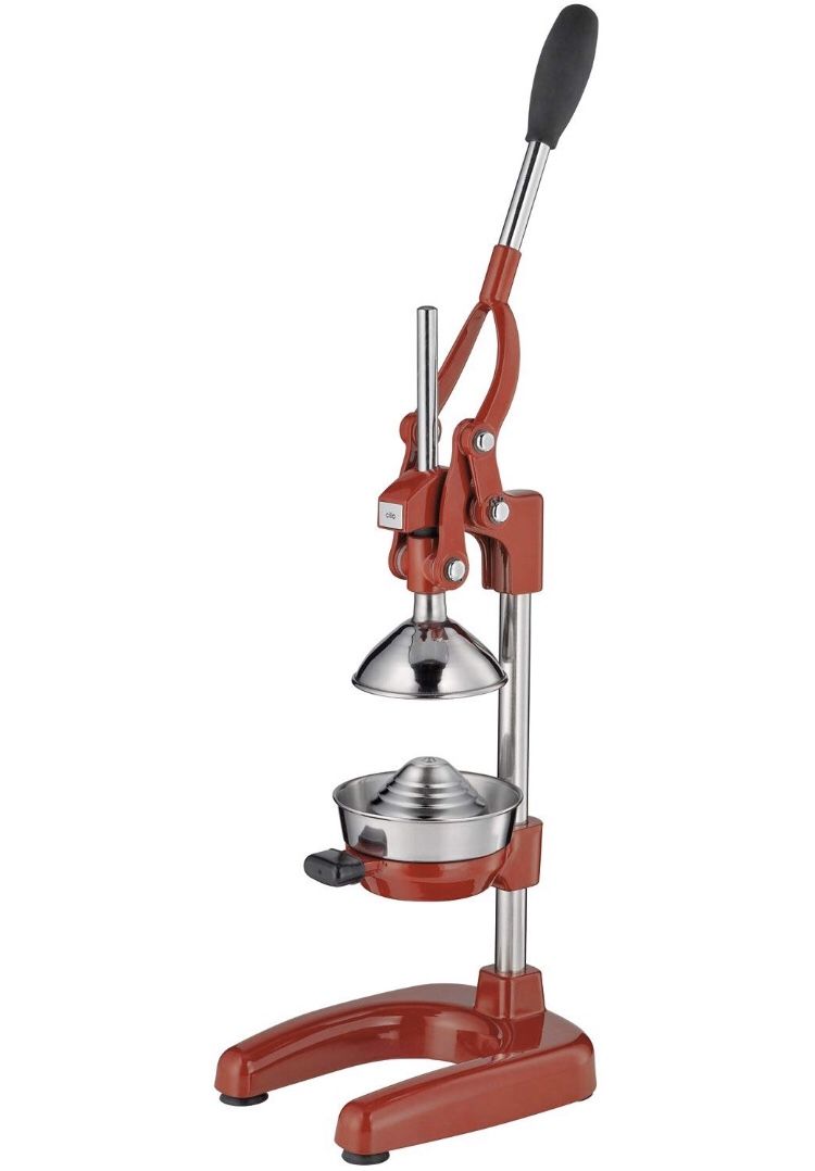 Cilio Commerical Grade Citrus Press Juicer, Red