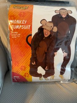 Adult Monkey jumpsuit/costume