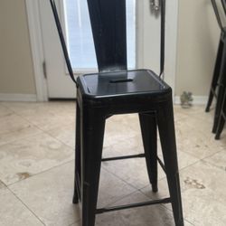 Metal Bar Stools Set Of 3