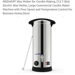 Candle Wax Melting Pot Riedhoff