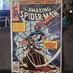 Marvel Amazing Spider Man 210 comic mid grade