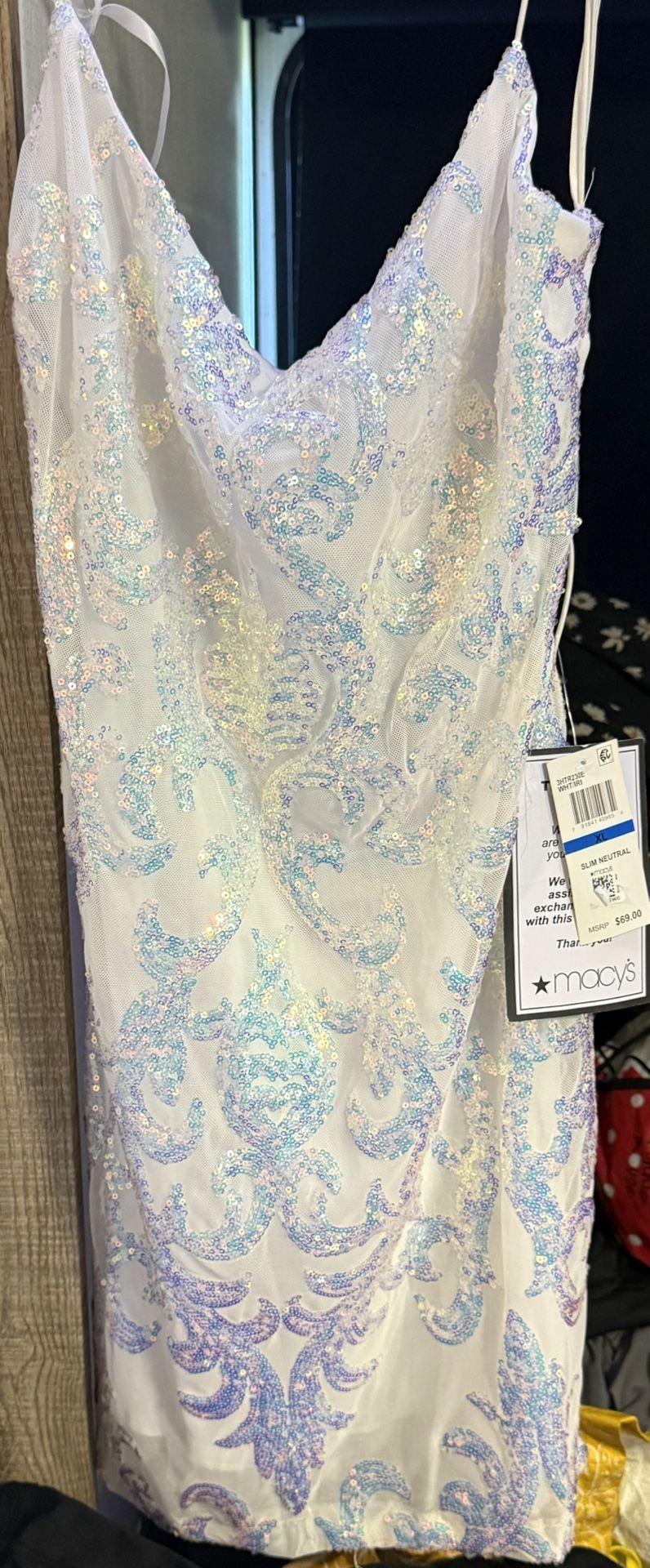 Brand New Sequined Dress From Macys