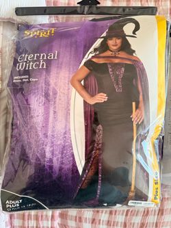Spirit Eternal Witch Halloween Costume Plus Size 1X