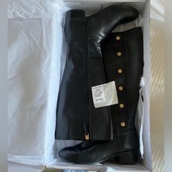 Knee Long Leather Boots 