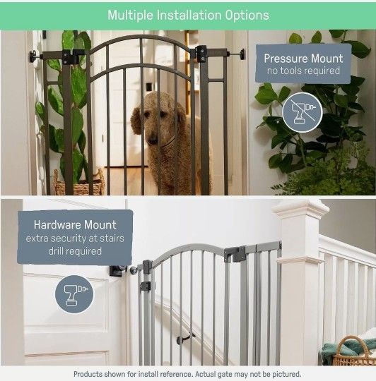 Summer Infant Multi-Use Decorative Extra Tall Walk-Thru Gate - Bronze OPEN BOX