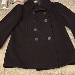 Vintage Navy Coat Size 42 And a Second One  Size 36 R