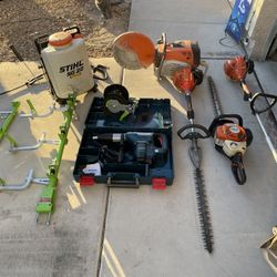 Landscape Equipment. 