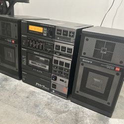 Sony FH-7 MKII Compact High-Density Component System - VINTAGE -
