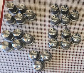 Jeep Wrangler/gladiator 2018 And Up Lug Nuts OEM