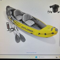 Kayak - 2 Person Inflatable -NEW
